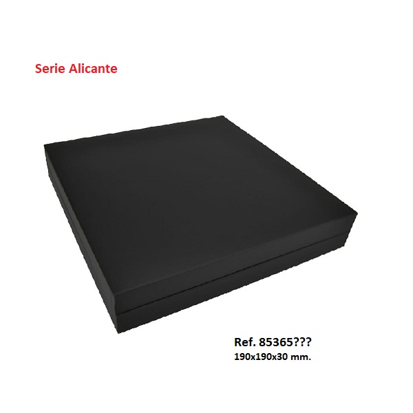 Estuche Alicante Collar Grande 190x190x30 mm.